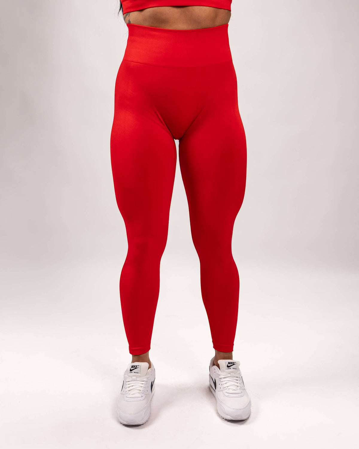 Rep Impact Leggings - Cherry