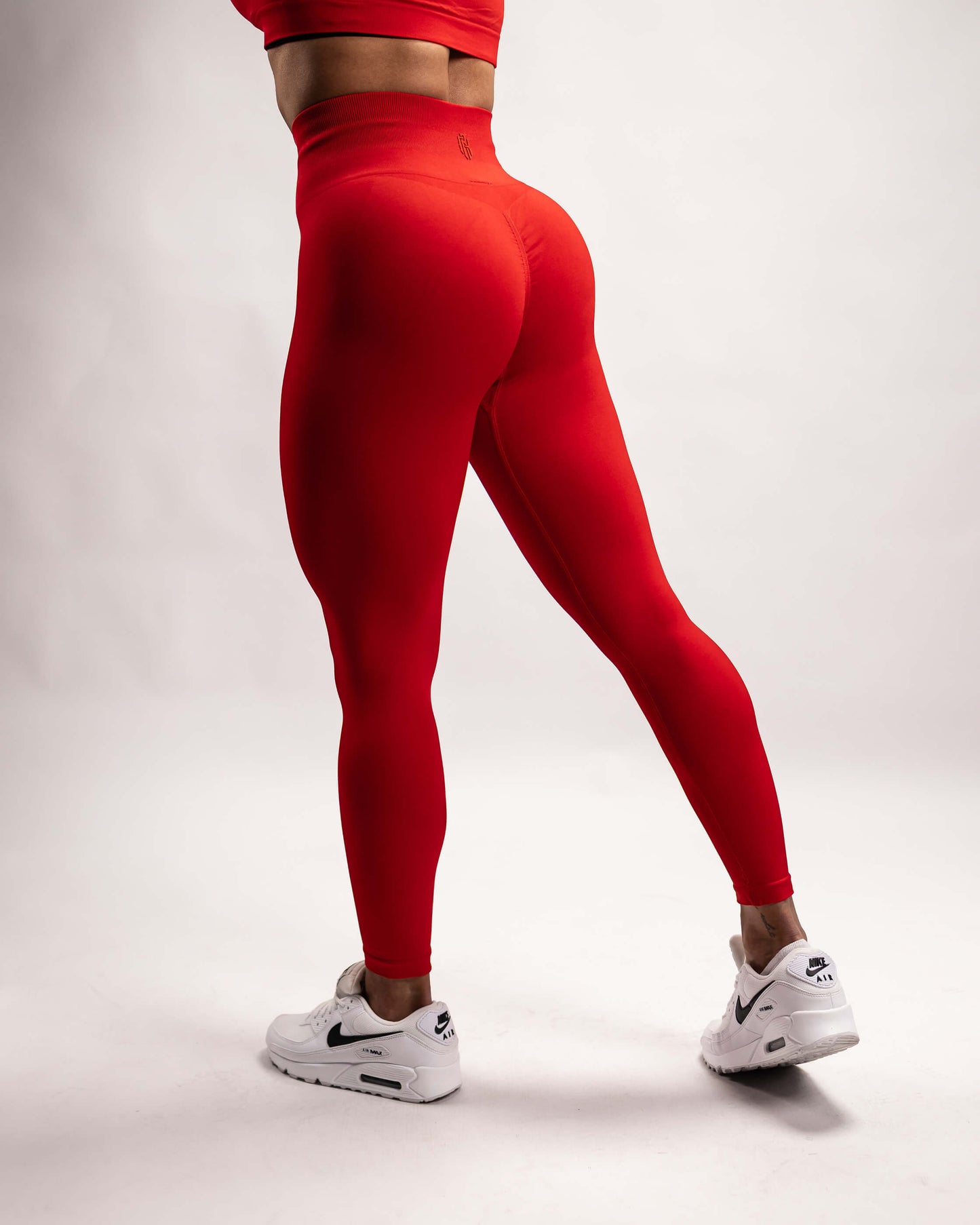 Rep Impact Leggings - Cherry