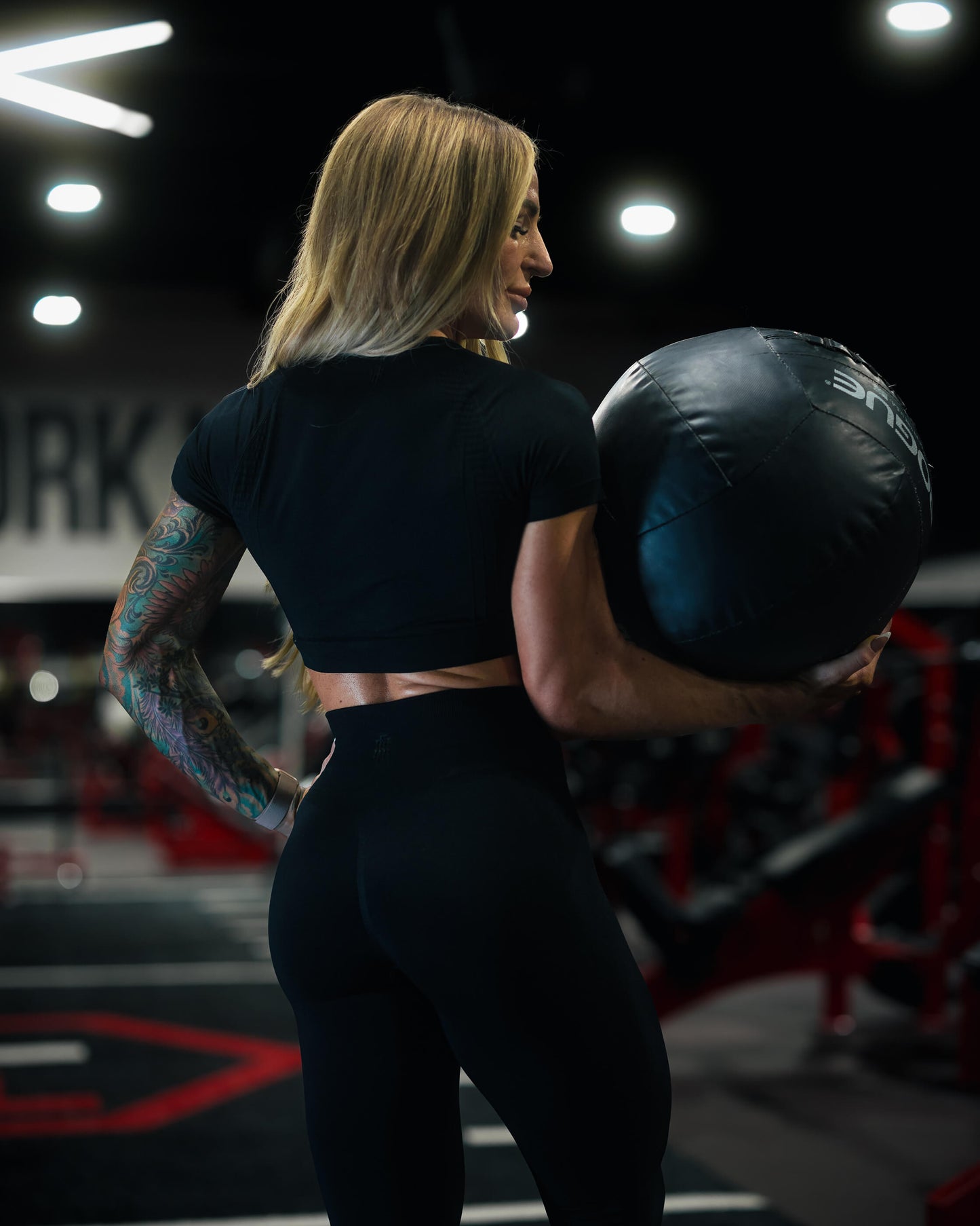 Rep Impact Crop - Onyx