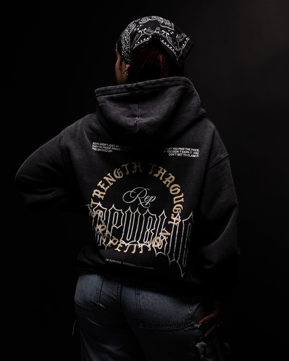 ‘STR’ Hoodie (Strength Through Reps)