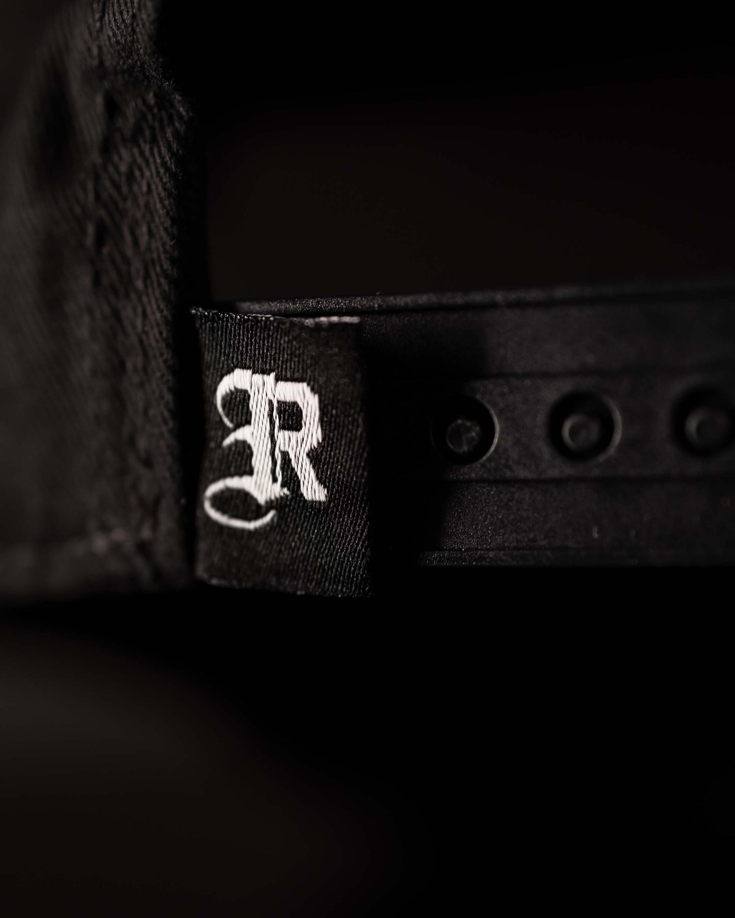 ’Rep Standard’ Snapback Hat - Black