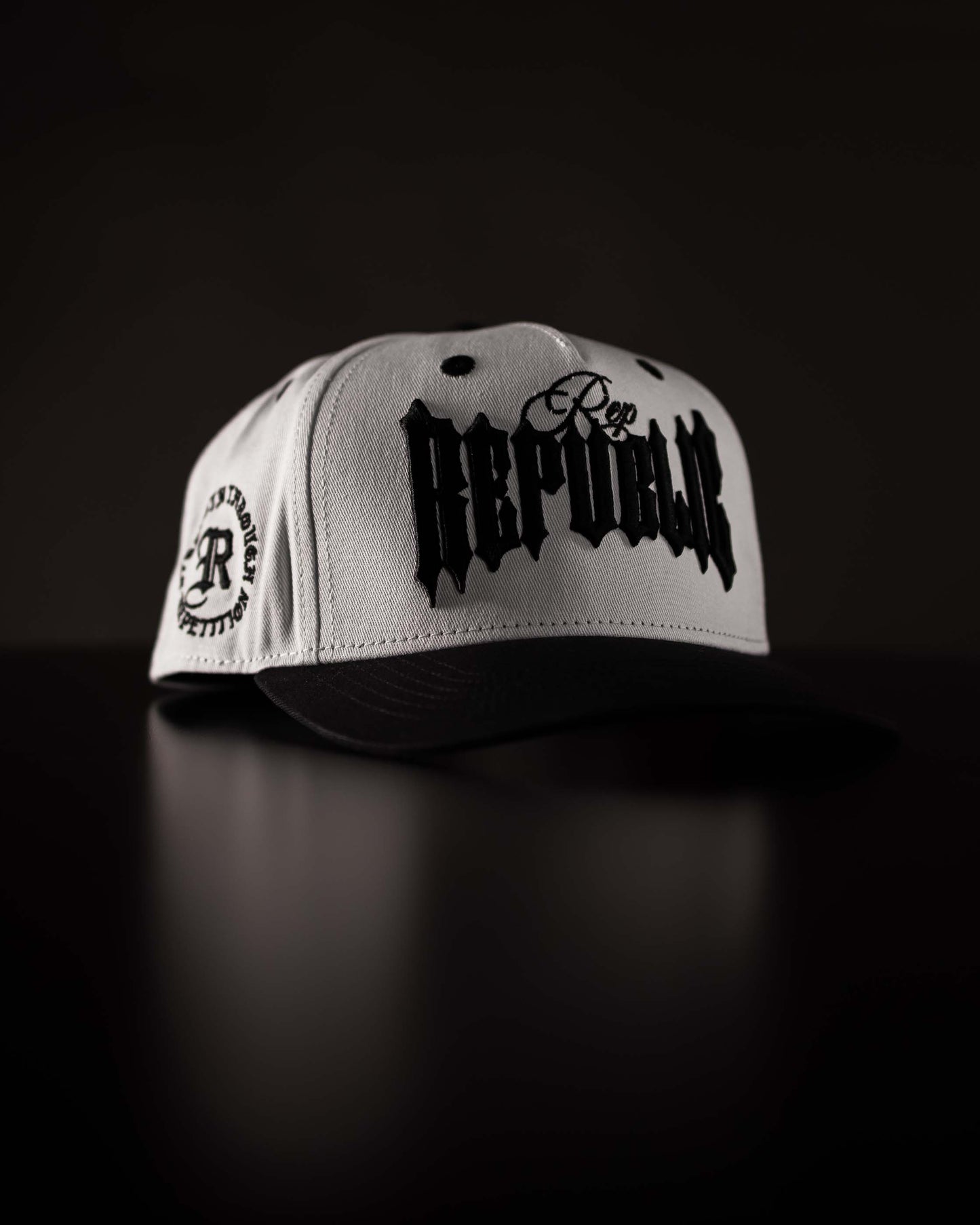 ‘STR’ Snapback Hat - White
