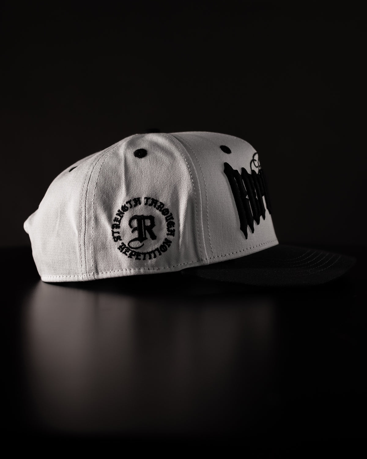 ‘STR’ Snapback Hat - White