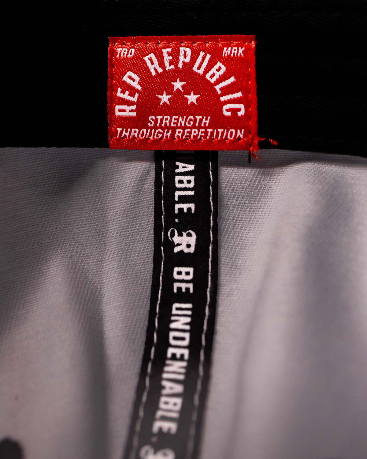 ‘STR’ Snapback Hat - White