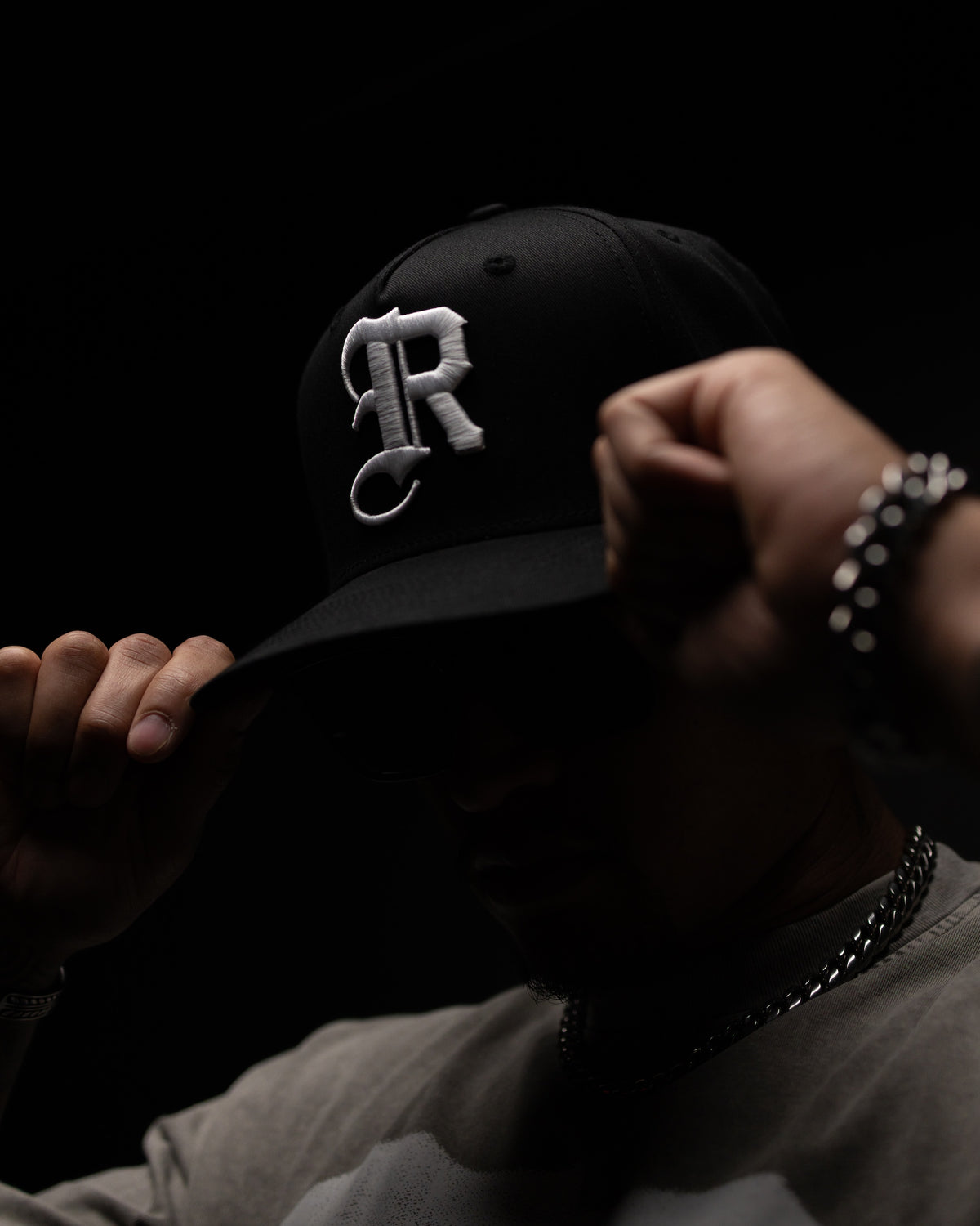 ’Rep Standard’ Snapback Hat - Black