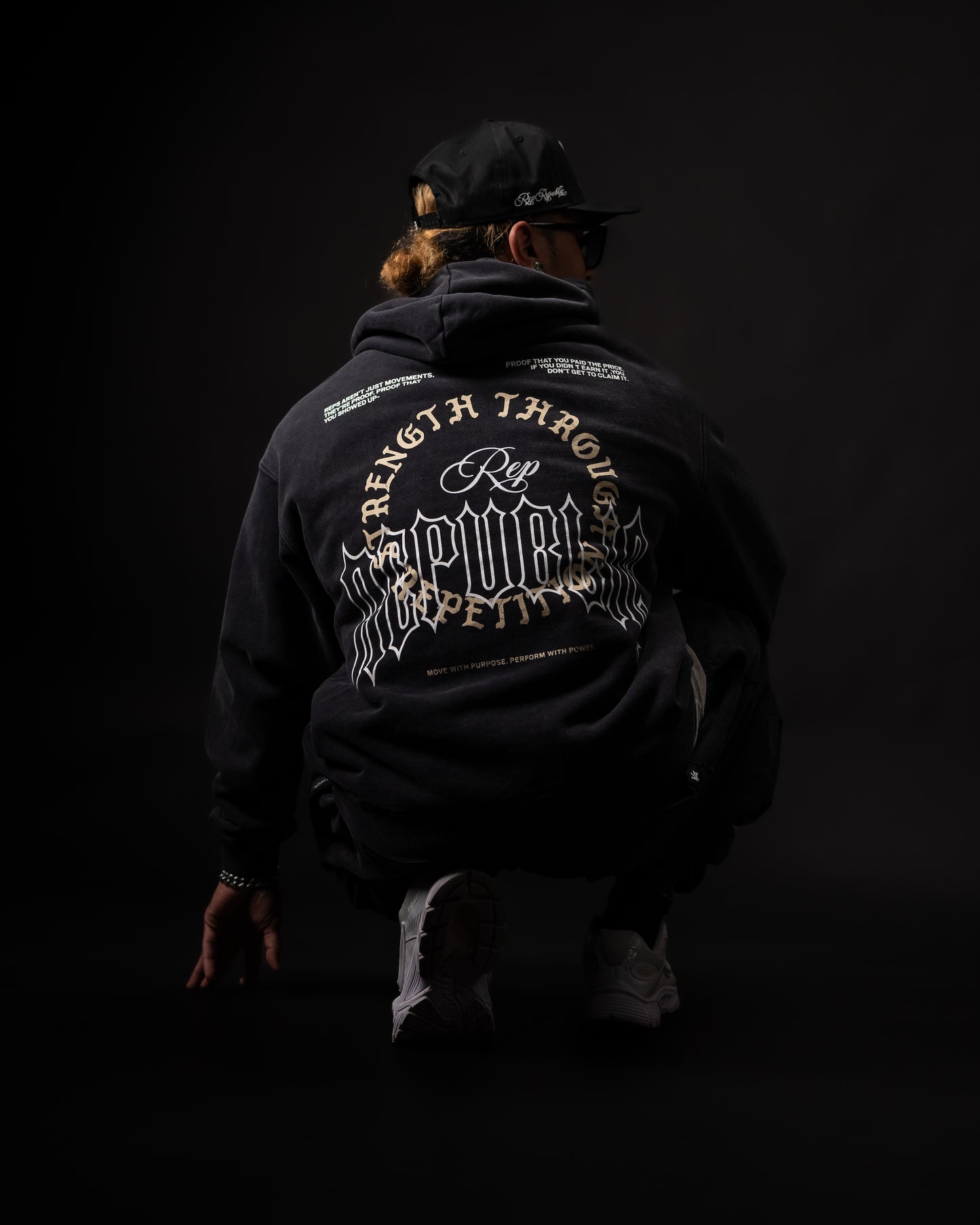 ‘STR’ Hoodie (Strength Through Reps)