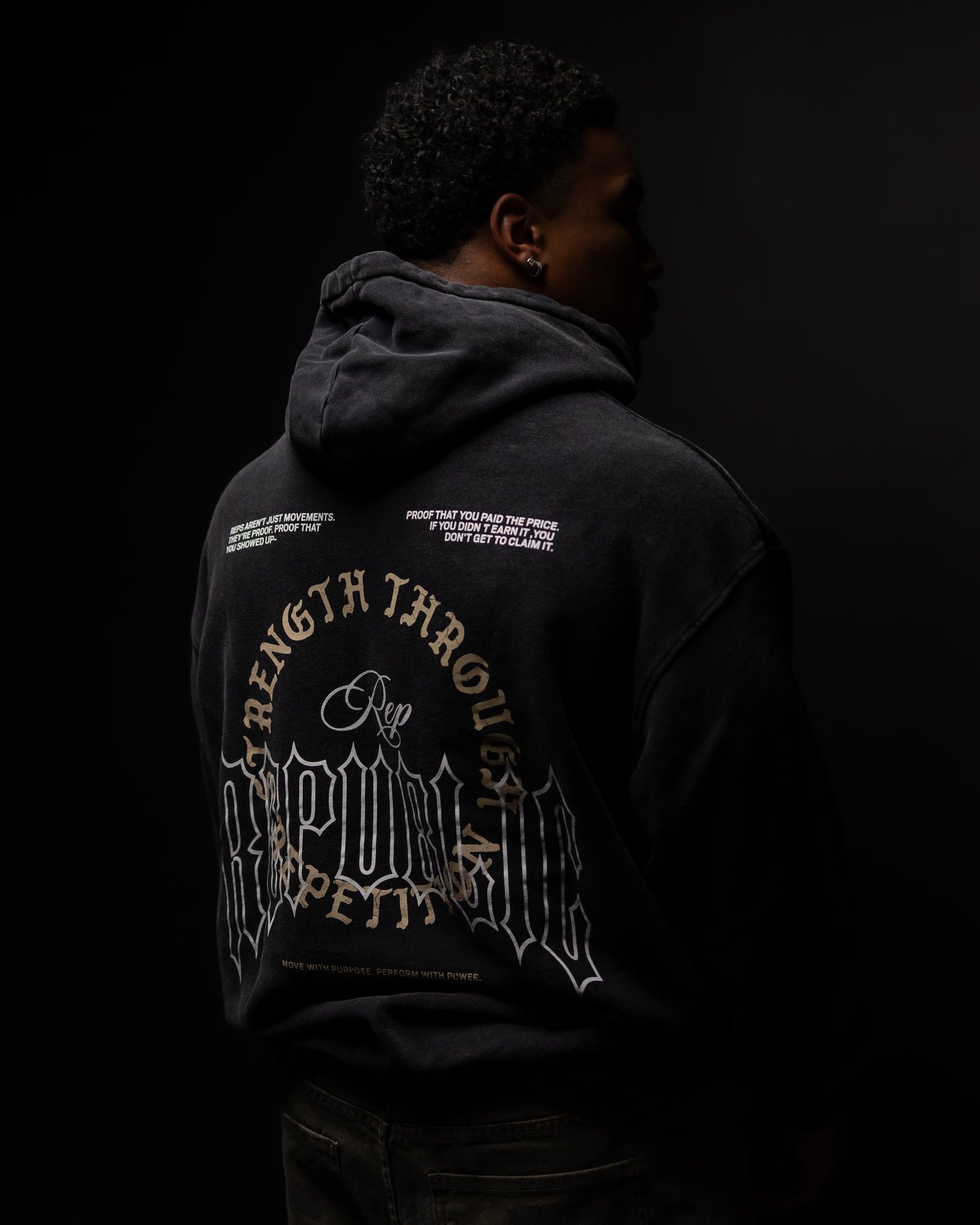 ‘STR’ Hoodie (Strength Through Reps)
